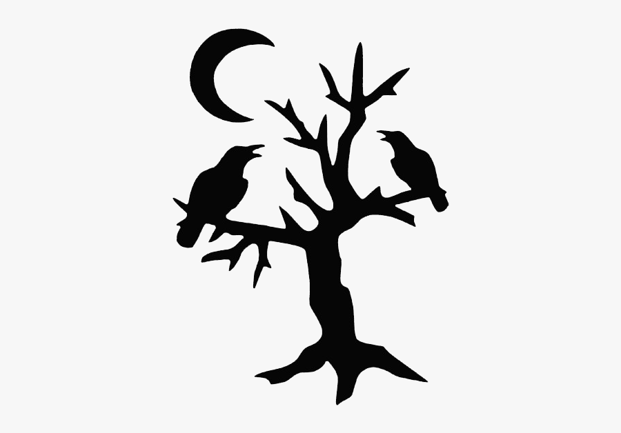 Halloween Tree Silhouette At Getdrawings - Tree Tattoo Png Clipart, Transparent Clipart