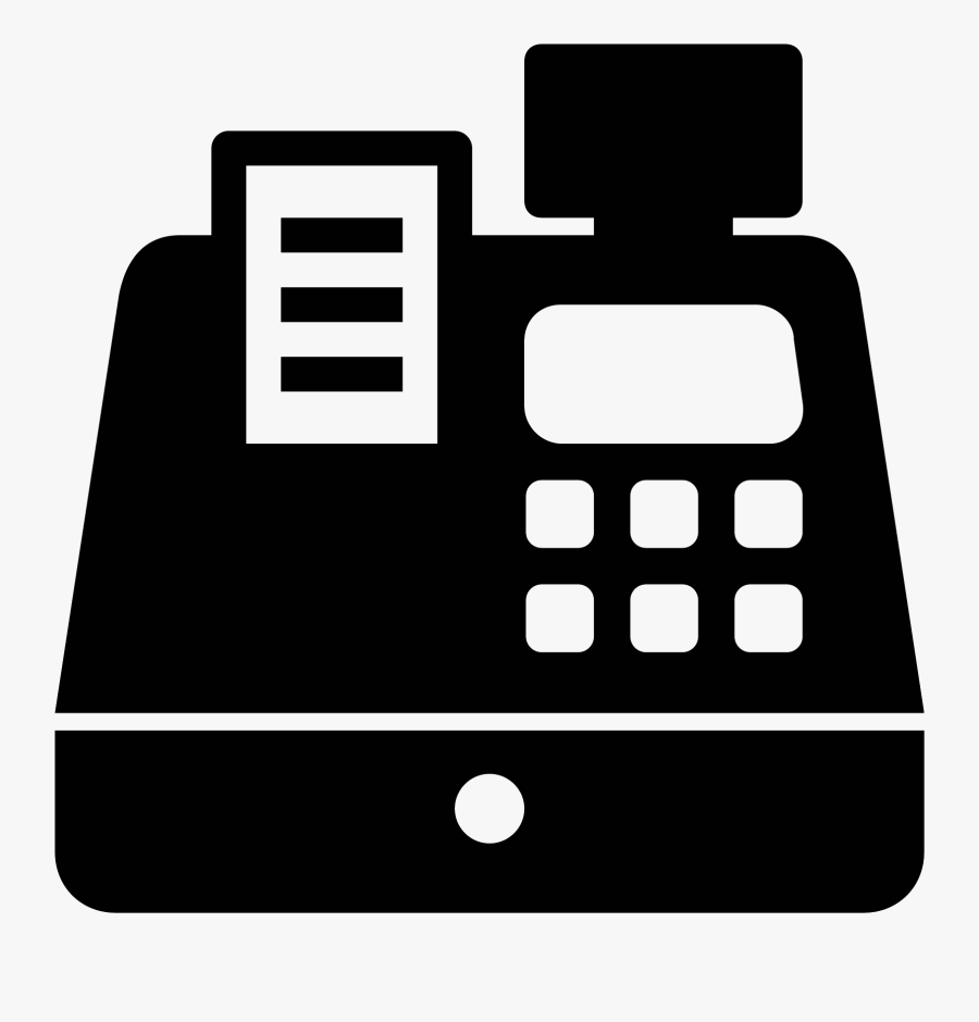 Computer Icons Cash Register Clip Art - Cash Register Icon Png, Transparent Clipart