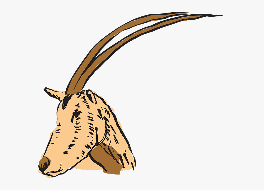 Mrigashira Deer/antelope’s Head - Clip Art, Transparent Clipart