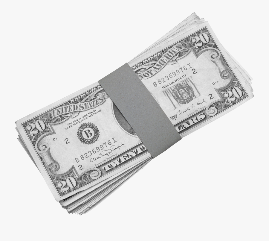 Transparent Clipart Of Money - 20 Us Dollar, Transparent Clipart