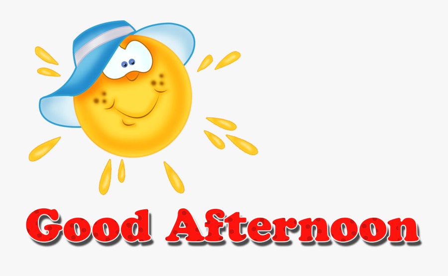 Morning Clipart Goodafternoon - Good Afternoon Png, Transparent Clipart