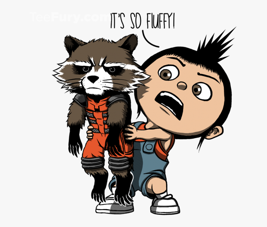Fluffy Lil Guardian Gardens Of The Galaxy, Marvel Dc - Guardians Of The Galaxy Funny Comics, Transparent Clipart