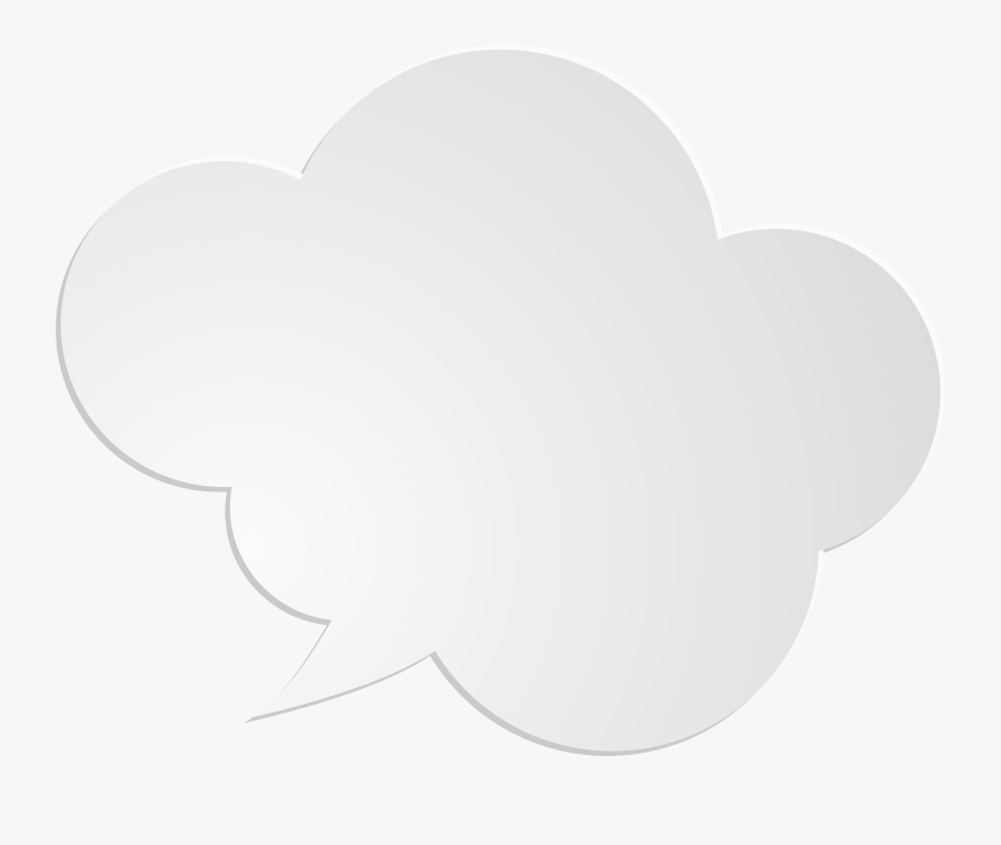 Bubble Speech White Clip Art Png Image, Transparent Clipart