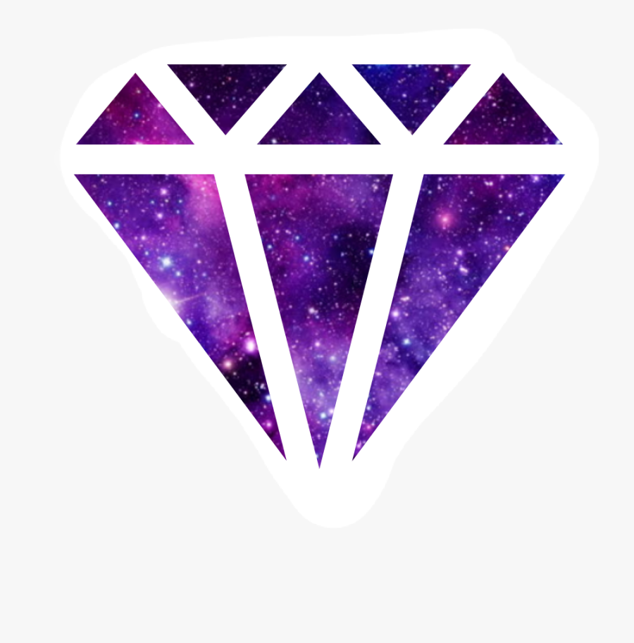 Galaxy Diamond Tumblr Transparent Png Galaxy Diamond Red Diamond