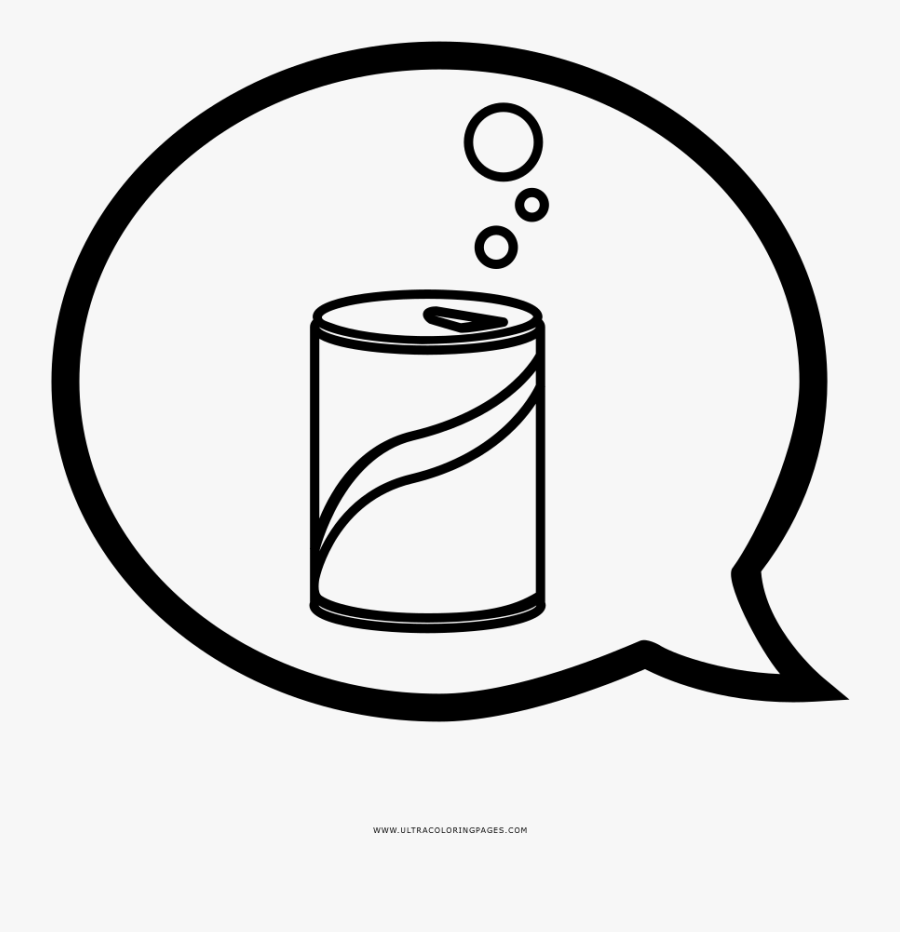 Speech Bubble Coloring Page Clipart , Png Download, Transparent Clipart