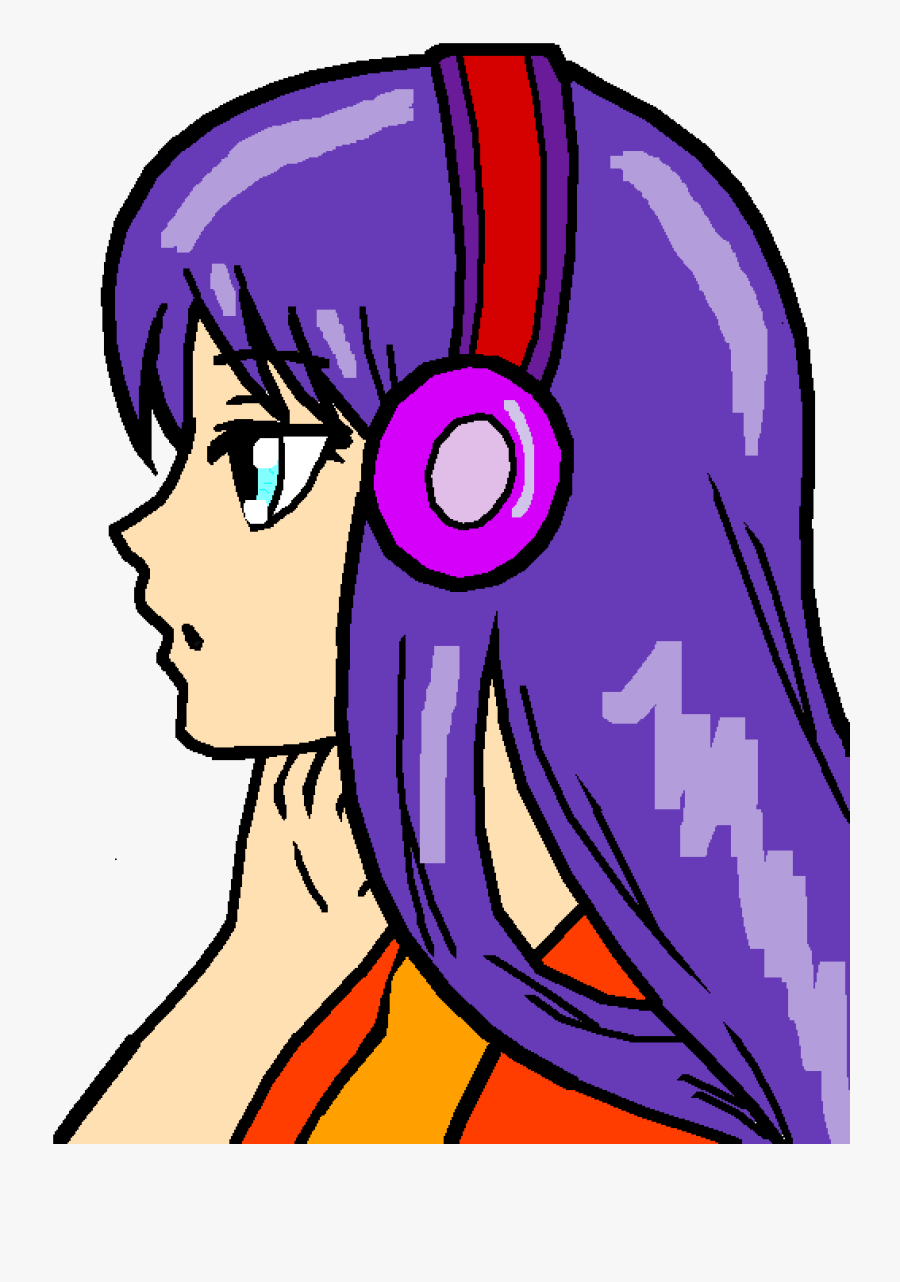 Girl Gamer Cartoon Png, Transparent Clipart