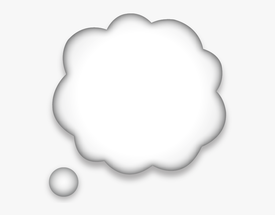 Thinking Bubble Emoji Png, Transparent Clipart