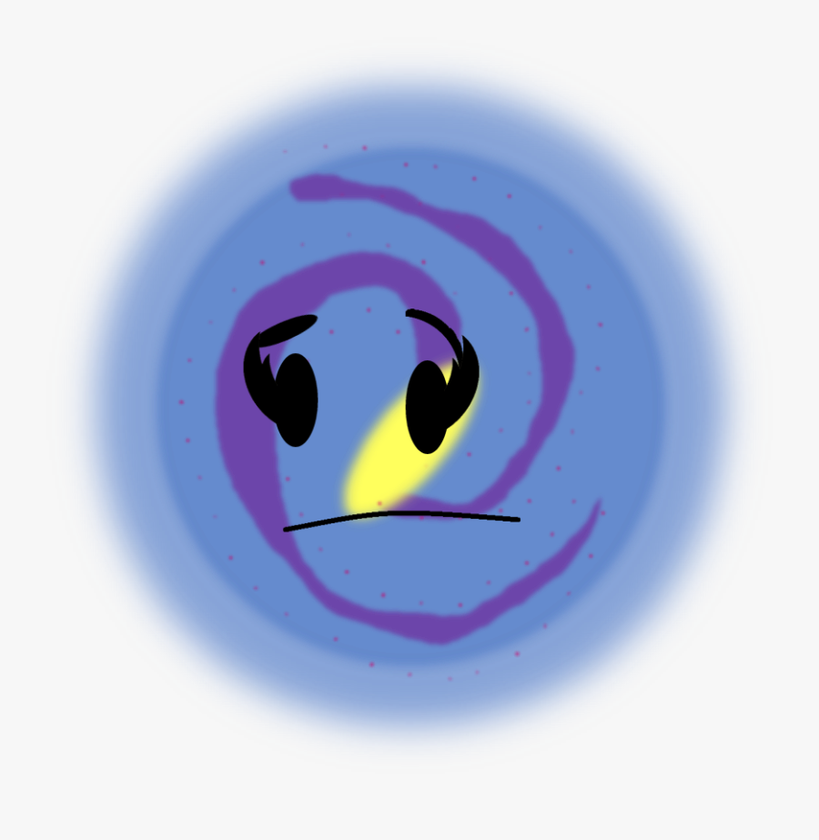 Weird And Wonderful Space - Andromeda Galaxy And Milky Way Galaxy Animated, Transparent Clipart