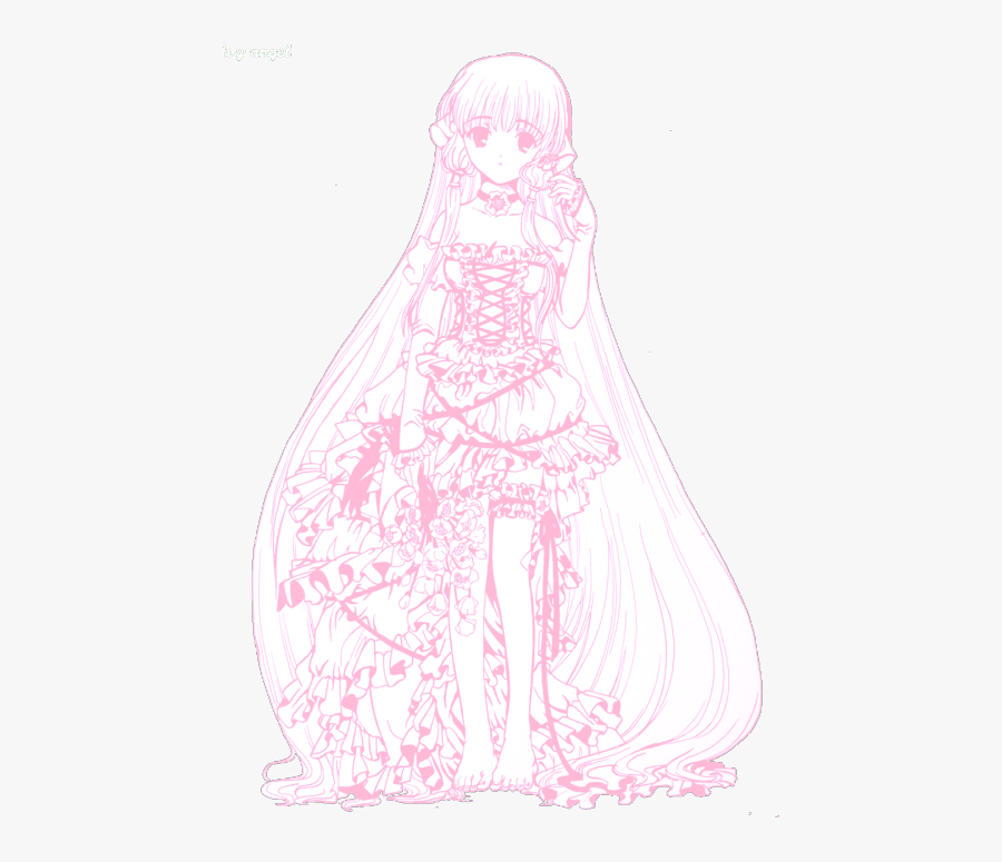 Mine Anime Kawaii Manga Myedit Pink Pastel Chobits - Transparent Aesthetic Pastel Space, Transparent Clipart