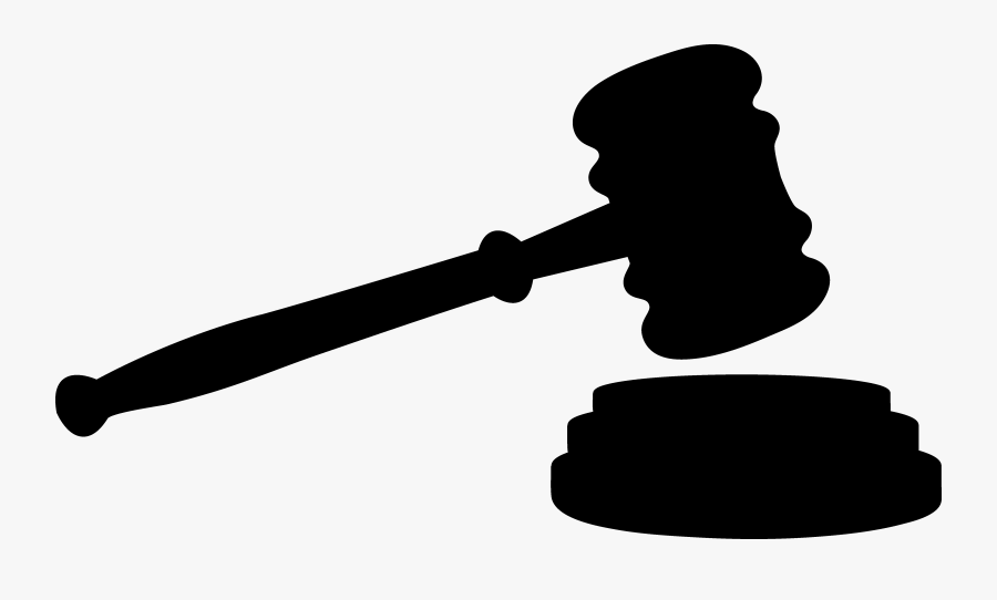 Gavel Clip Art Court Openclipart Judge - Gavel Silhouette, Transparent Clipart