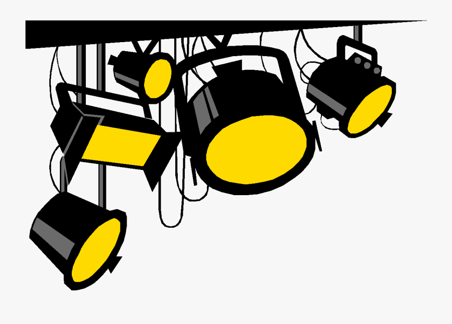 Theatre Clipart Children"s - Spotlight Clipart, Transparent Clipart