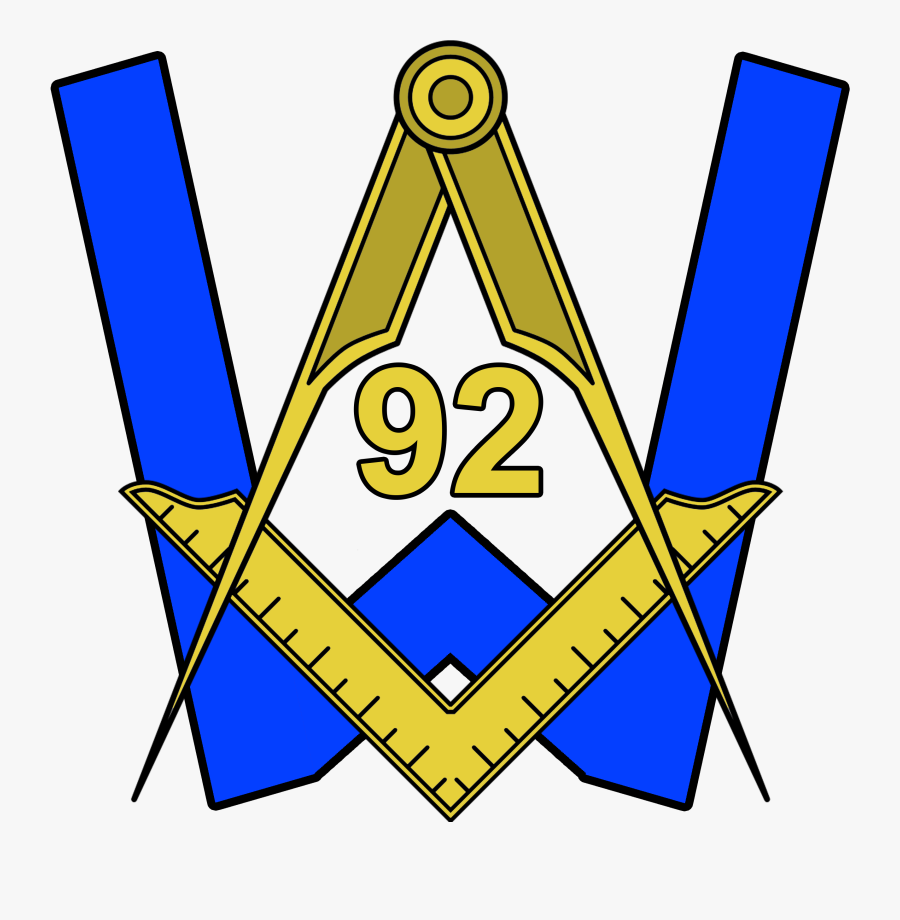 Gavel Clipart Masonic - Waco Masonic Lodge 92, Transparent Clipart