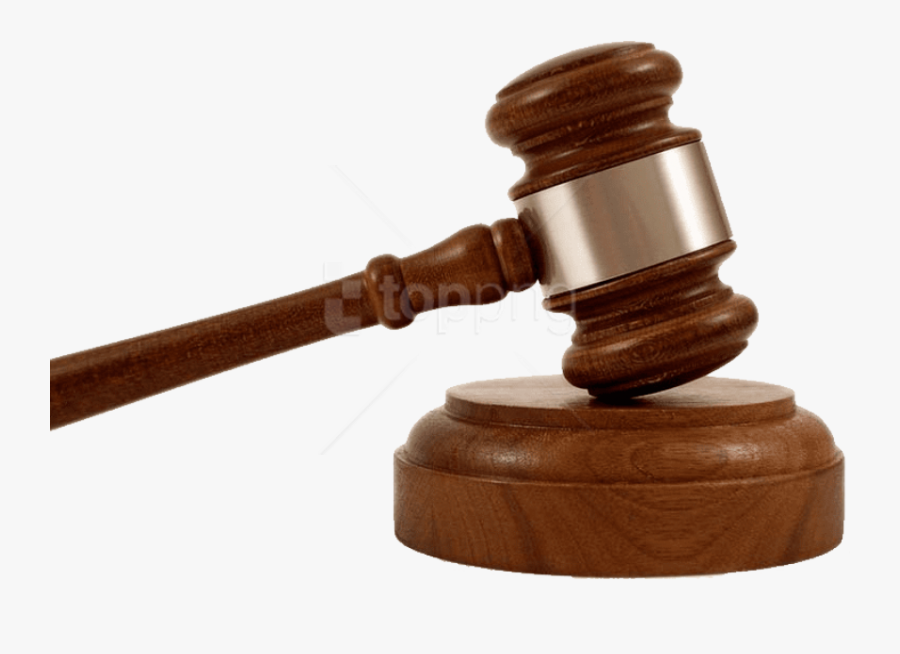 Gavel Clipart Trial - Court Png, Transparent Clipart