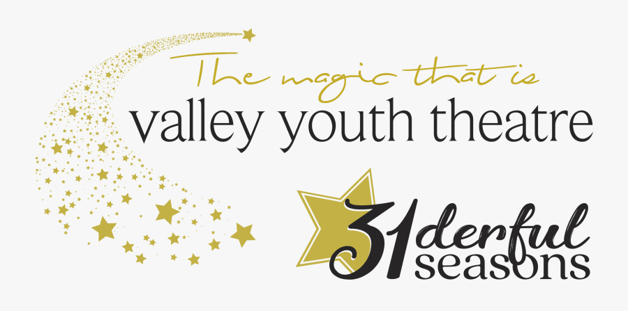 Valley Youth Theater - Calligraphy, Transparent Clipart