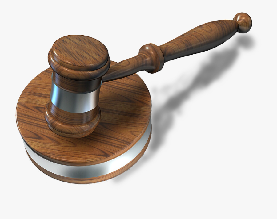 Courts Transparent Free - Transparent Background Gavel Gif, Transparent Clipart