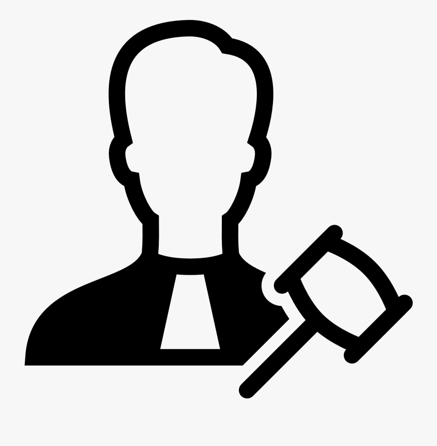Computer Icons Judge Court - Judge Icon, Transparent Clipart