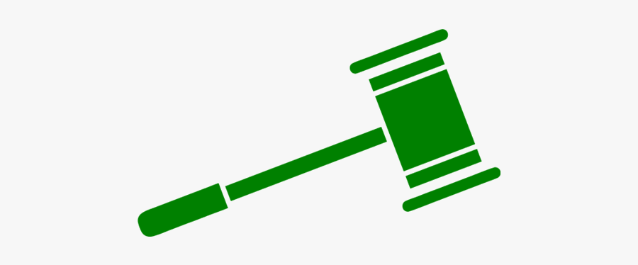 Pink Gavel, Transparent Clipart
