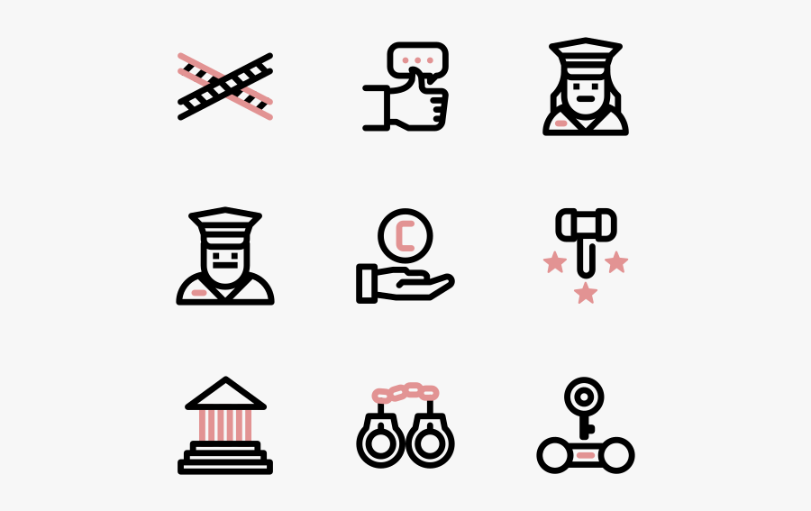 Law And Justice, Transparent Clipart