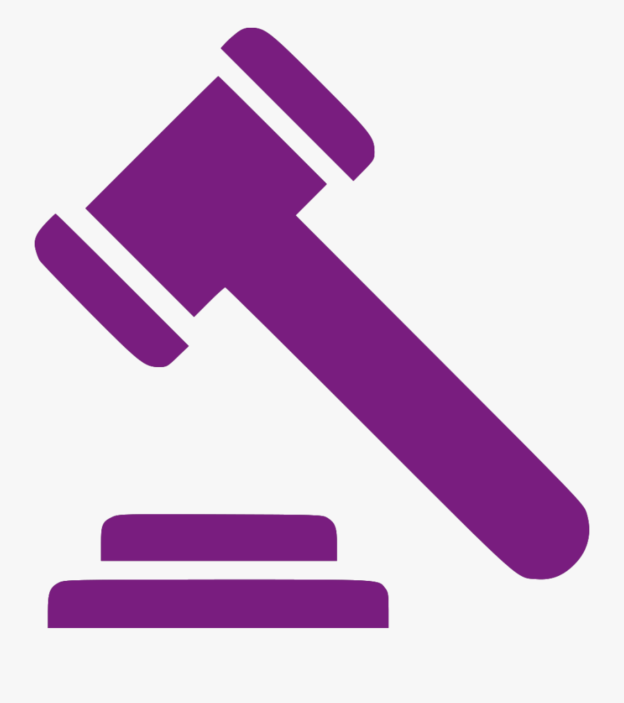 Transparent Gavel Png - Legal Icon Png, Transparent Clipart