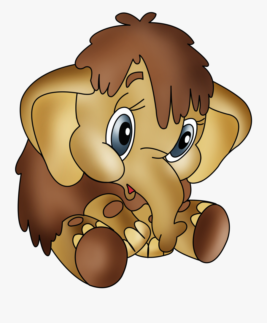 Мамонтенок Клипарт , Free Transparent Clipart - ClipartKey