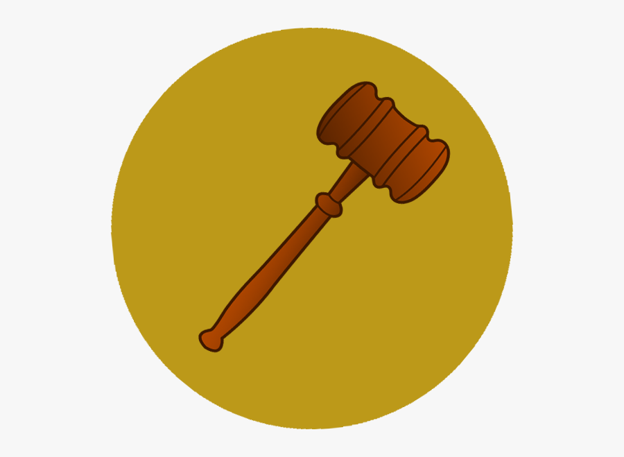 Collection Of Free Mohammed - Court Mallet Clip Art, Transparent Clipart