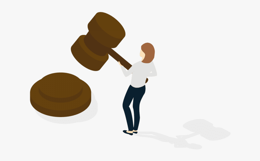 Transparent Gavel And Scales Clipart Illustration , Free Transparent