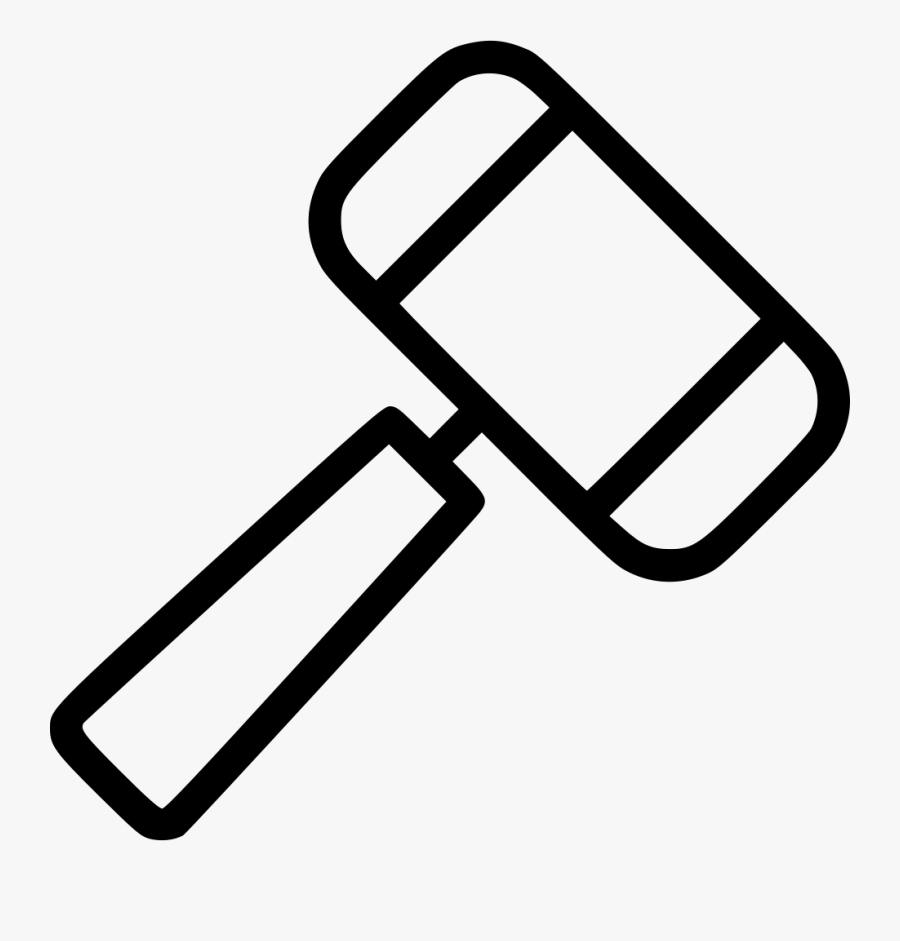 Gavel - Red Justice Hammer Png, Transparent Clipart