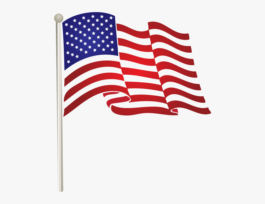 Transparent American Flag Clipart, Transparent Clipart