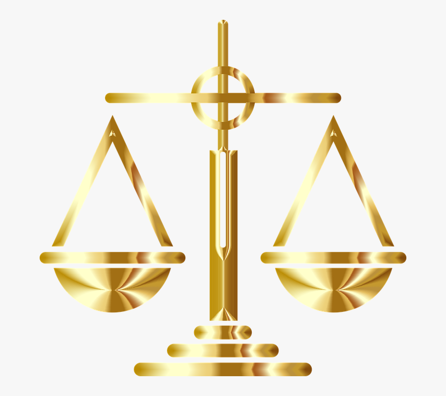 Lawyer Images - Scales Of Justice Png, Transparent Clipart