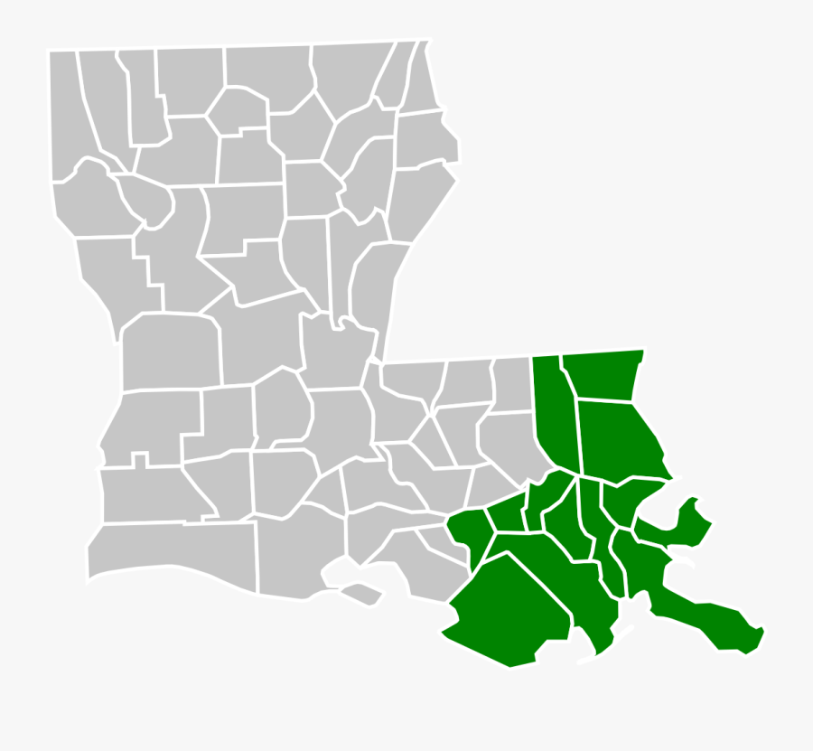 1939 Clipart Court Federal - Louisiana Political Map 2018, Transparent Clipart