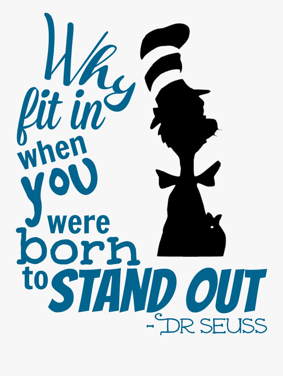 Transparent Dr Seuss Quotes Clipart - Dr Seuss Free Svg, Transparent Clipart