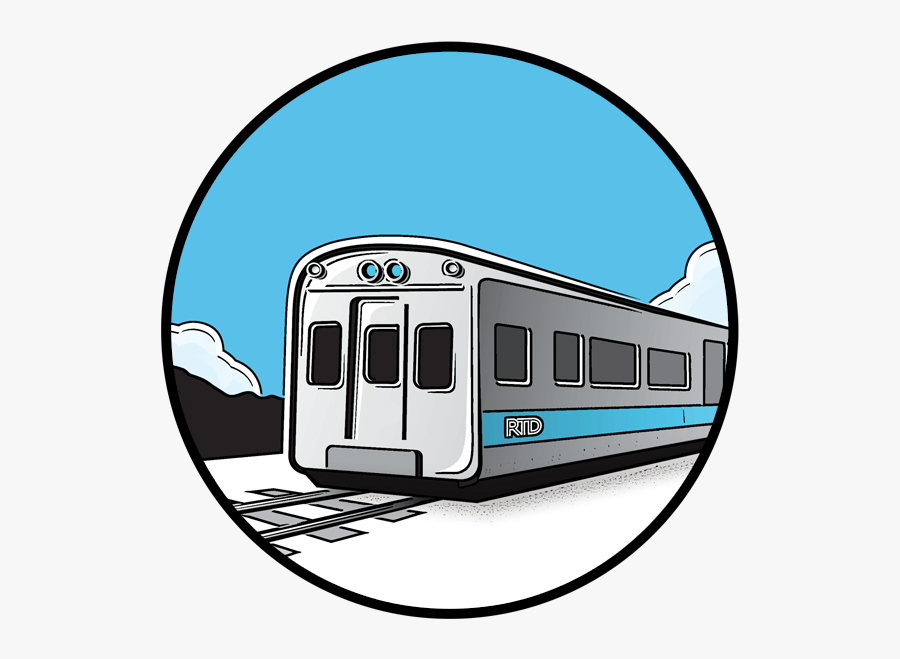 Railroad Clipart Train Ride - Train Avatar, Transparent Clipart