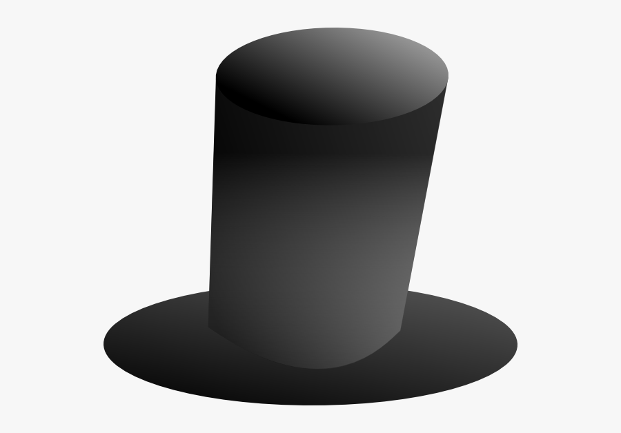 Tall Top Hat Clip Art - Clip Art Abraham Lincoln Hat, Transparent Clipart