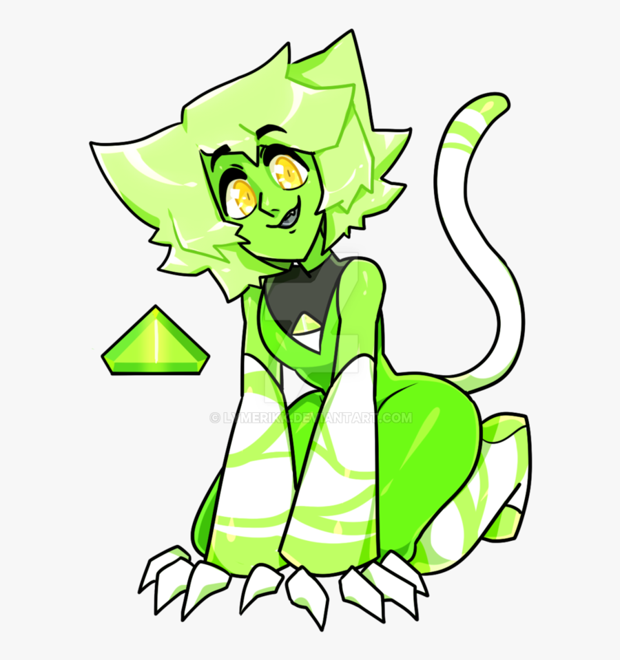Cm S Peridot - Steven Universe Cat's Eye Peridot, Transparent Clipart