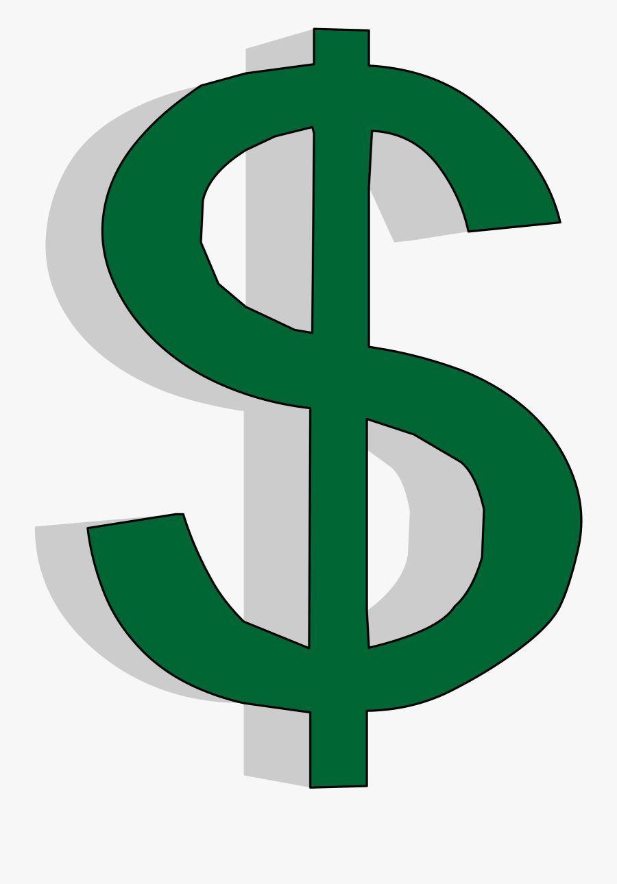 Dollar Symbol In 3d - Dollar Sign Clipart Png, Transparent Clipart