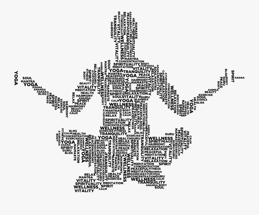 Yoga Clipart Fitness - Spiritual Png, Transparent Clipart