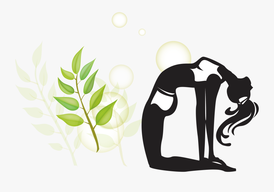 Yoga Silhouette Female Physical Fitness, Transparent Clipart