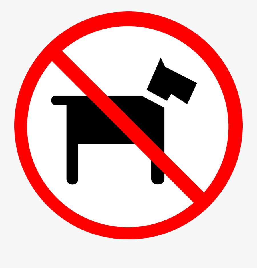 Free Vector No Dogs Clip Art - No Dogs Allowed Sign Clip Art, Transparent Clipart