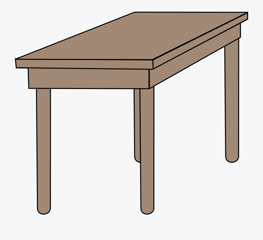 Student Desk - Student Desk Clip Art School Table, Transparent Clipart