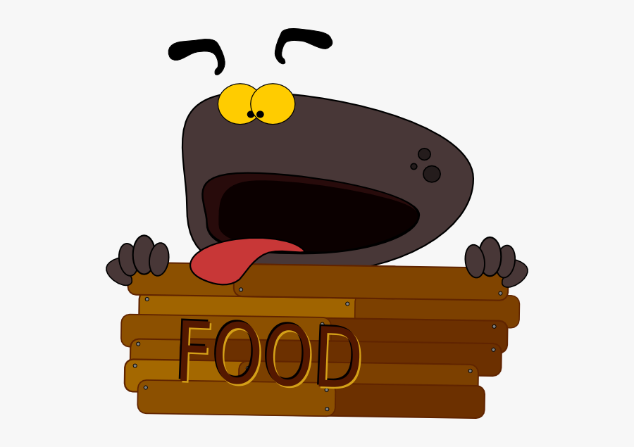 Hungry Dog Character Svg Clip Arts - Hungry Image Png, Transparent Clipart
