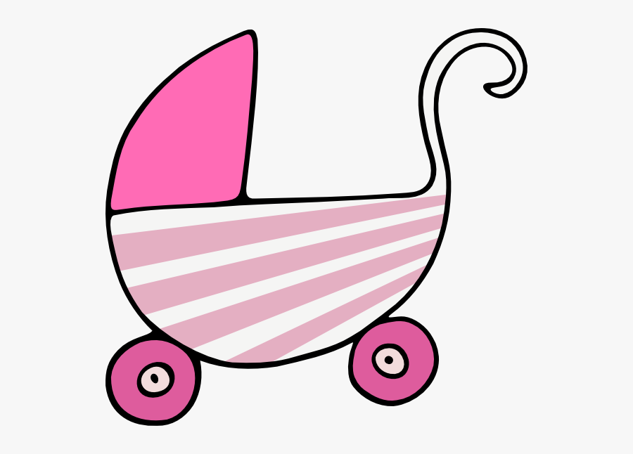 Stroller Clip Toy Clipart Library - Baby Shower Clip Art, Transparent Clipart