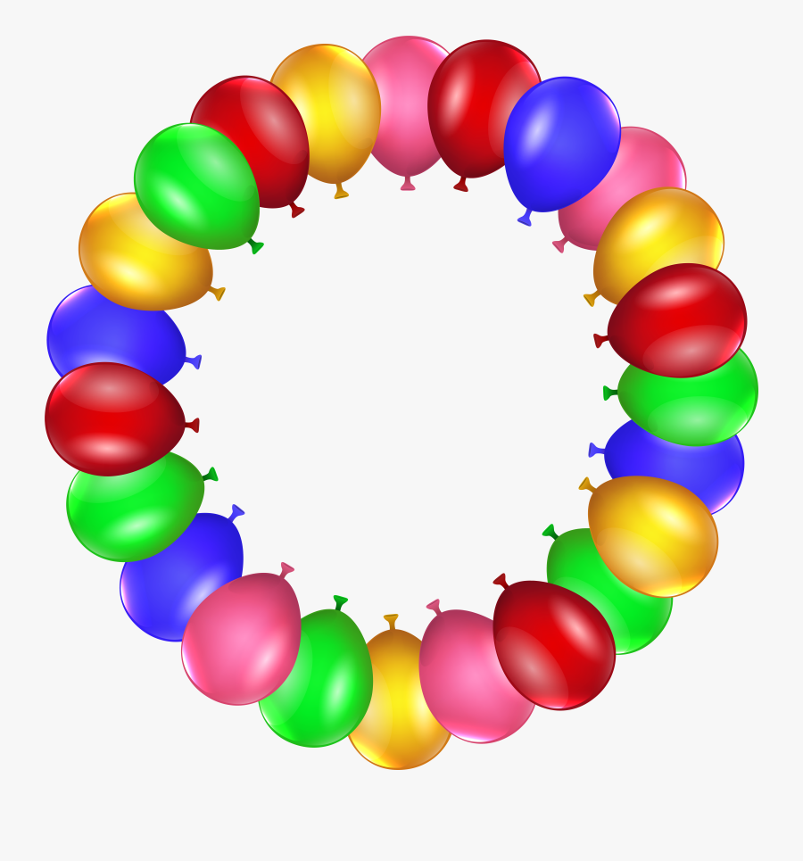Border Frame Png Clip - Birthday Round Frame Png , Free Transparent Clipart -...