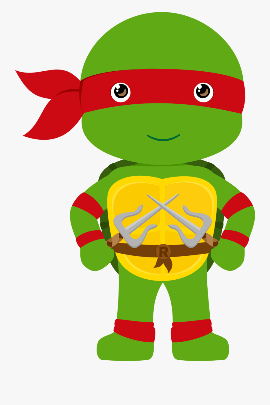 Transparent Ninja Clipart - Baby Ninja Turtles Png, Transparent Clipart