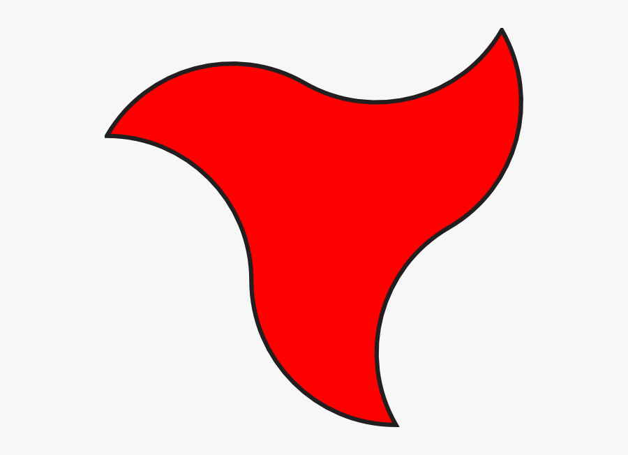 Red Ninja Star Clip Art - Clipart Coloured Ninja Stars, Transparent Clipart