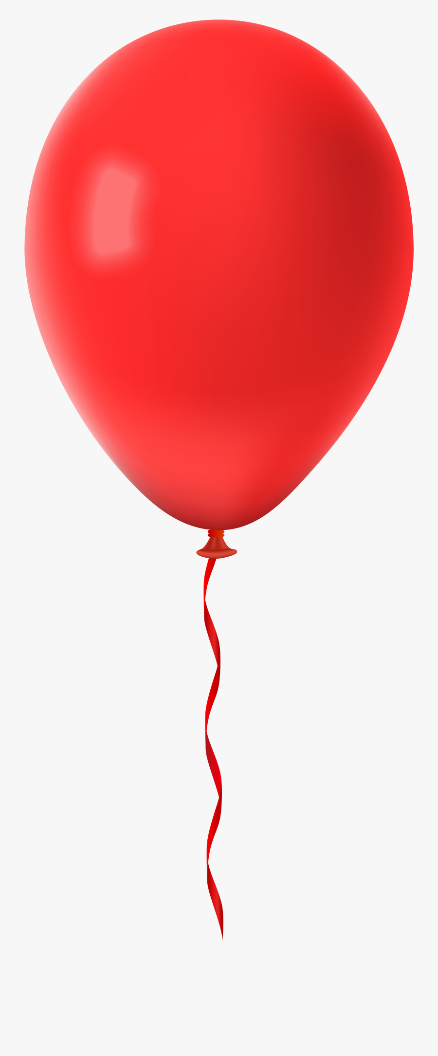 Red Cliparts Png Balloon - Red Balloon Transparent Background, Transparent Clipart