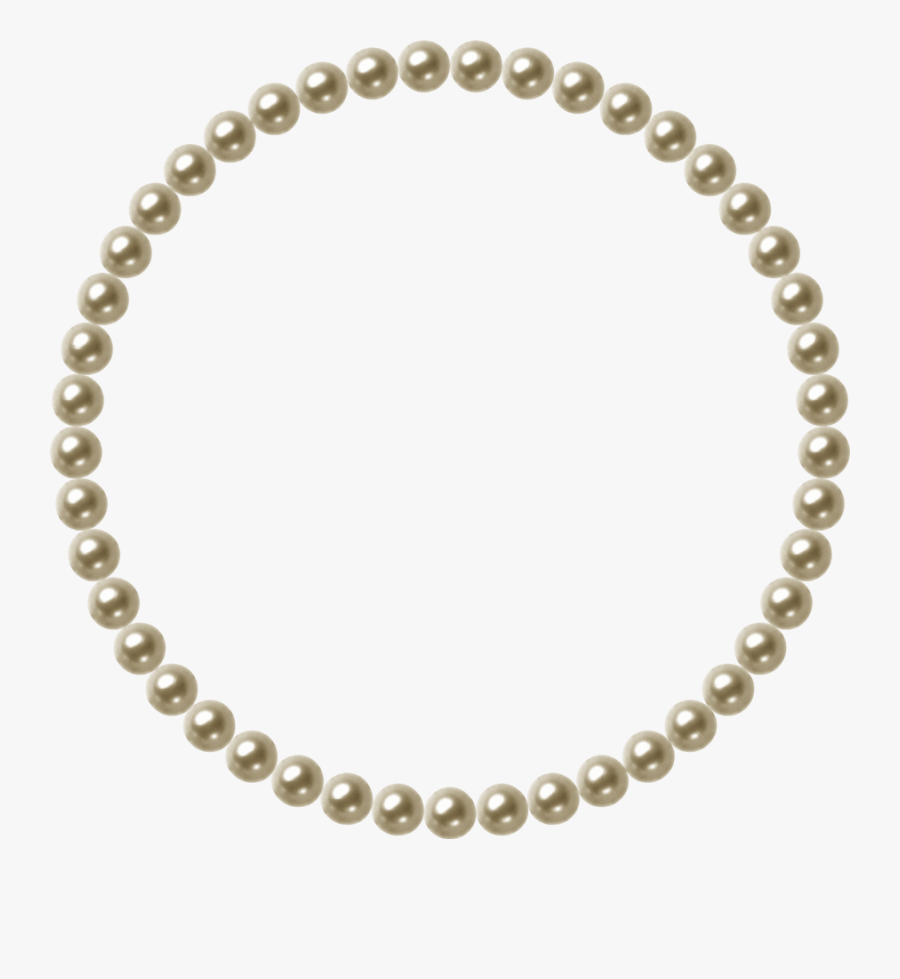 Pearl Frame Png, Transparent Clipart