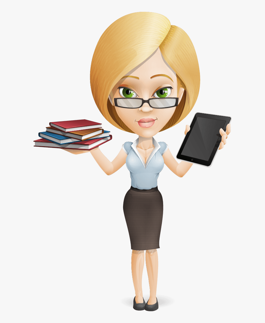 Site Map - Cartoon Business Woman Png, Transparent Clipart