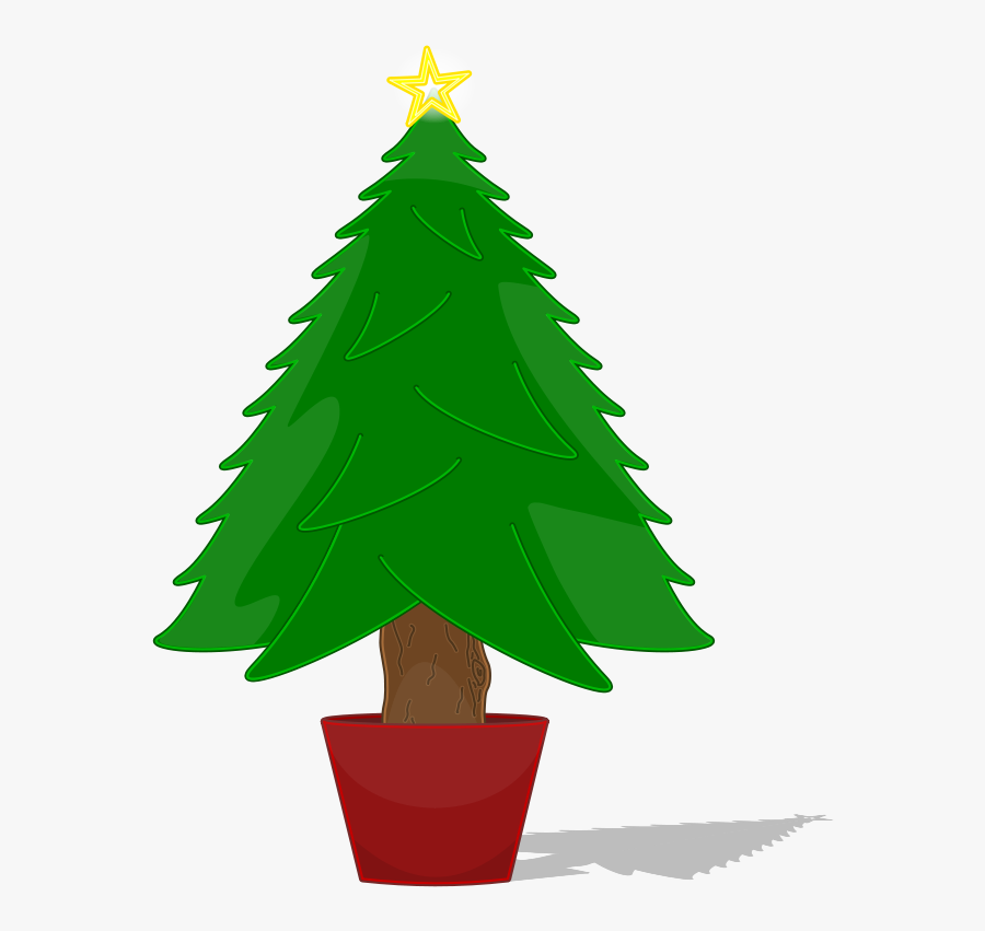 Jpg Freeuse Download Christmas Trees Clipart Free - Christmas Tree Not Decorated, Transparent Clipart