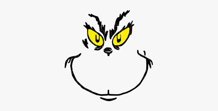 Download Grinch Face The Mr Clipart Transparent Png - Grinch Face ...