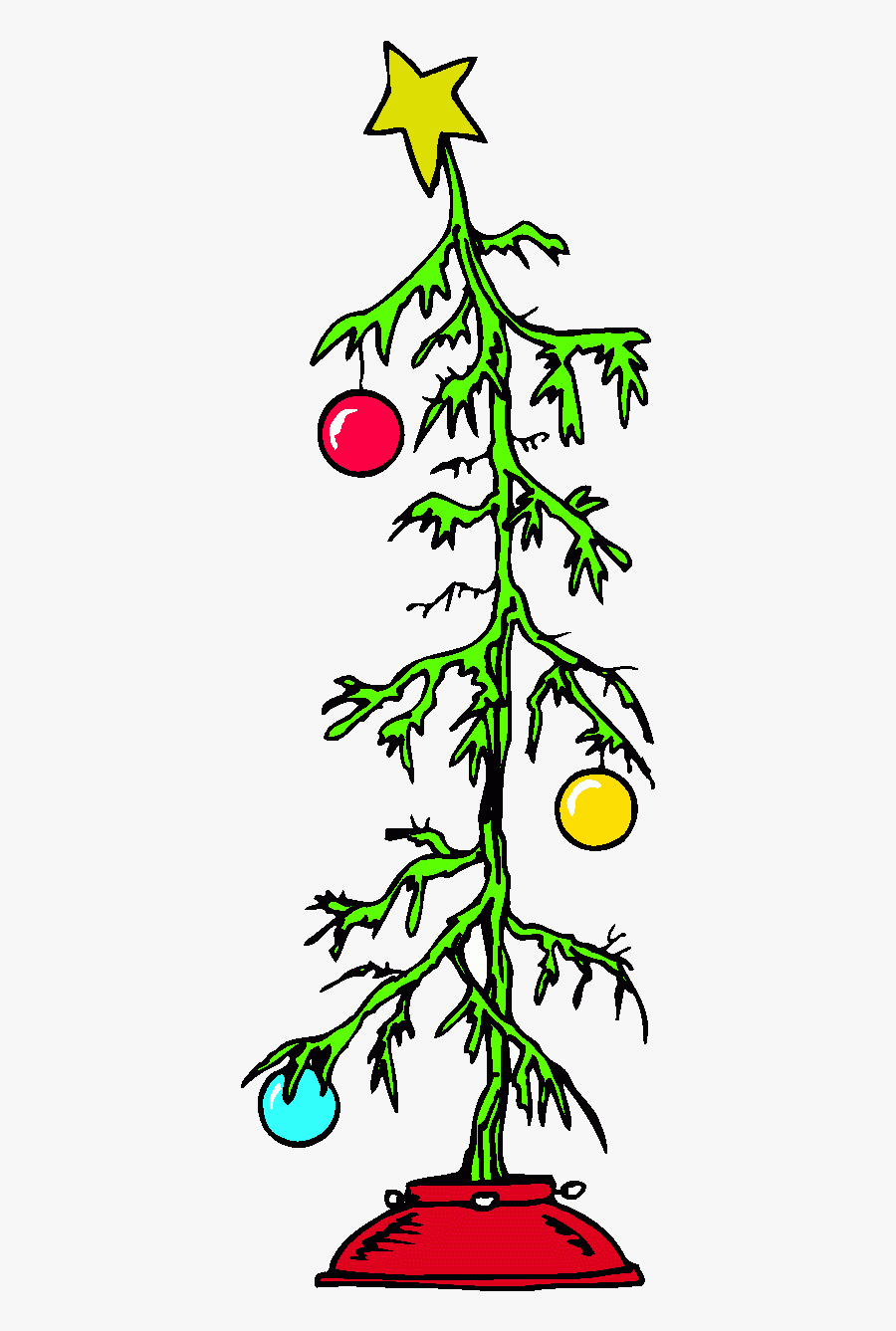 Grinch Clipart Tree Christmas At Getdrawings Com Transparent - Illustration, Transparent Clipart